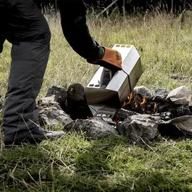 Petromax Kohlenschweler 10 l Edelstahl grau