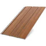 Kunststoffpaneele Goldene Buche Holzoptik Wandpaneele Deckenpaneele Wandverkleidung Unterdachverkleidung Dachkastenverkleidung Unterdachpaneele (Farbmuster/Materialmuster)