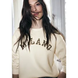street one studio Rundhalspullover beige 38