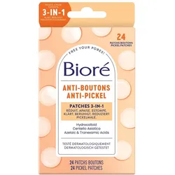 BIORÉ Anti-Pickel Patches 3in1 24 Stück