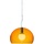 Kartell Small FL/Y orange/transparent