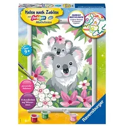 Ravensburger Malen-nach-Zahlen Süße Koalas mehrfarbig