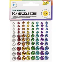 folia Schmucksteine mehrfarbig