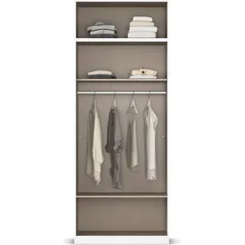 Rauch Prandon, B«, (Set, 2 Schubladen sowie Aufsatzelement, Metallgriffe quer