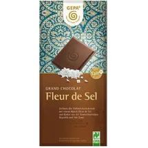 Gepa Grand Chocolat Fleur de Sel Schokoladentafel 100 g