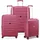 MODO BY RONCATO Starlight 3.0 Koffer-Set 3-tlg. lila/rot/braun