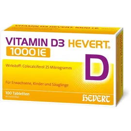 Hevert-Arzneimittel Vitamin D3 Hevert Tabletten 100 St.