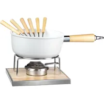 Mäser Käsefondueset Weiß, Braun