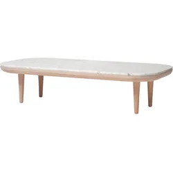 &Tradition Fly SC5 Couchtisch, eiche geölt / honed bianco carrara marmor