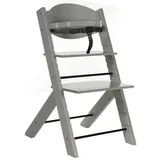 Treppy Hochstuhl grau (Packung, 1 St), mitwachsend grau