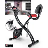 Sportstech Heimtrainer X150 3in1 Fitnessfahrrad kaufen | 2in1 Liegerad | Klappdesign - Schwarz