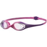 arena Spider Junior Schwimmbrille für Kinder, Schwimmbrille mit Anti-Beschlag und UV-Schutz, Selbstjustierender Nasensteg, Hypoallergene Silikondichtungen