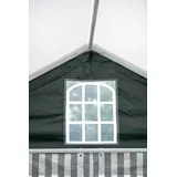 Trendline Großraumzelt 3 x 6 m grün/weiß inkl. 8 Seitenteile