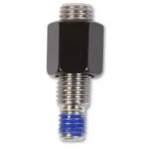 Highsider Spiegeladapter M10 auf M8, SW 14 mm, schwarz schwarz