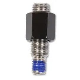 Highsider Spiegeladapter M10 auf M8, SW 14 mm, schwarz schwarz