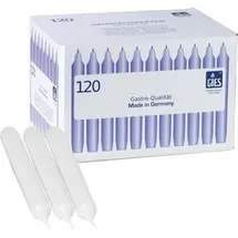 Gies-Kerzen Haushaltskerzen 20 cm 120 St. weiß