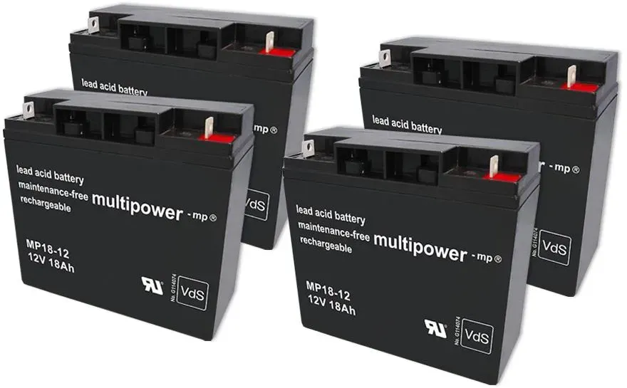 Multipower Ersatzakku für USV RBC11 RBC 11, RBC55 RBC 55