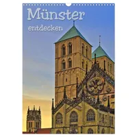 Calvendo Münster entdecken (Wandkalender 2026 DIN A3 hoch), CALVENDO