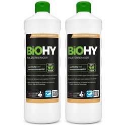 BiOHY Polsterreiniger 2er Pack (2 x 1 Liter Flasche) Polsterreiniger (2-St)