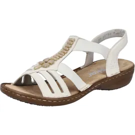 Rieker Riemchensandale Damen Weiß 40