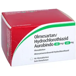 OLMESARTAN/Hydrochlorothia.Aurobindo 20mg/25mg 98 St