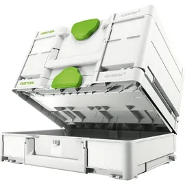 Festool Systainer Größe M 112 Werkzeugkoffer weiß 39,60 x 29,60 x 11,20 cm