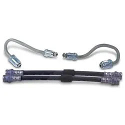 Bestprice 2x Bremsschlauch + Bremsrohr Hinterachse für VW