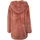 URBAN CLASSICS Teddy Mantel Dark Rose 4XL