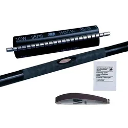 1m 3M HDCW 80/25-250 Warmschrumpf-Reparaturmanschette L=250mm D vor/nach Schrump...