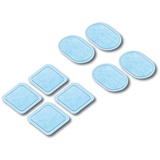 EM 22 Gel-Pads inkl Nachkaufset 8 selbsthaftenden Gel-Pads und 3 3V Batterie CR2032 zur Verwendung EM 22 Muscle Booster