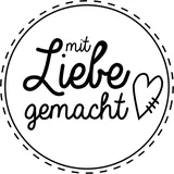 KnorrPrandell Stempel mit Liebe gemacht Holz 3,2 cm