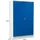 Proregal Aktenschrank 195 x 120 x 42 cm Grau-Blau