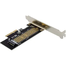 InLine PCIe Karte zu 1x intern NVMe M.2 Key M, x4