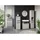 Germania Lemont Hochschrank 33 x 181 x 34 cm Grau Holz