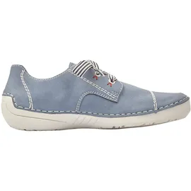 Rieker Schnürschuh Damen Blau 40
