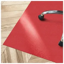 Floordirekt Bodenschutzmatte mit abgeschrägter Kante Kleopatra Rot