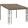 vidaXL Wand-Pavillon 3 x 3 m Taupe