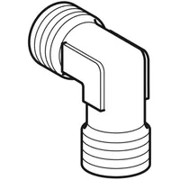 Geberit Anschlusswinkel R1/2 - G1/2 243543001 für UP-Urinalsteuerung, R 1/2 - G 1/2