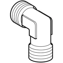 Geberit Anschlusswinkel R1/2 - G1/2 243543001 für UP-Urinalsteuerung, R 1/2 - G 1/2