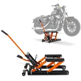 Motorrad Hebebühne ConStands Midlift L Motorradheber passend für Chopper bis 680kg in orange DNP2