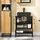 SoBuy Waschbeckenunterschrank 60 x 70 cm Schwarz
