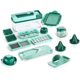 Genius Nicer Dicer Fusion 16-tlg. smaragdgrün