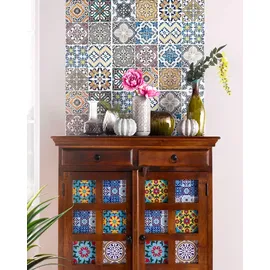 OTTO home Fliesenaufkleber Ornamente Sticker selbstklebend 12er Set
