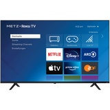 METZ Blue Roku TV, 4K UHD Smart TV, 43 Zoll, 109 cm, Fernseher mit Triple Tuner, mit WLAN, LAN, HDMI, USB, HDTV, 43MUD6011Z