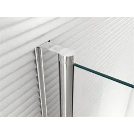 Glaszentrum Hagen 80x80x195 cm Zeus Eckduschkabine inkl. Tasse + Siphon