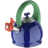 BENETTON 2,8 l, Edelstahl-Teekanne in Blau