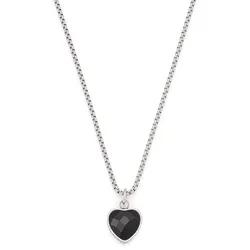Leonardo 023377 Damen-Kette mit Herz-Anhänger Carli Edelstahl
