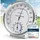 MAVORI 2in1 Thermometer & Hygrometer Weiß 12,5cm