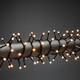 Konstsmide LED Micro Büschellichterkette gefrostet, 400x bernstein 3876-830