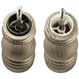 Peugeot Geschenkset GOLDEN PARIS Pfeffermühle Salzmühle 18cm Buchenholz Gold